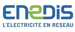 Logo service client Enedis
